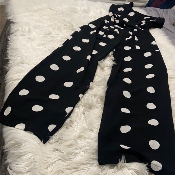 NWOT Polka dot jumpsuit - Picture 4 of 4